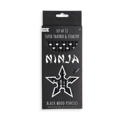 Ninja Pencils – Set of 12