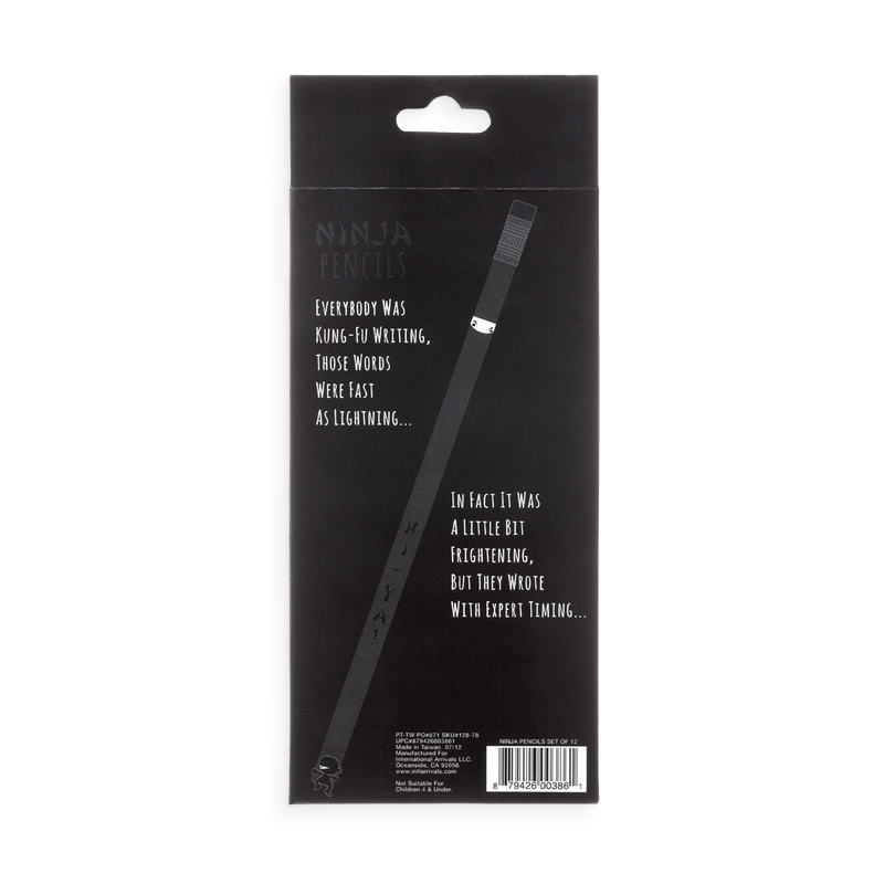 Ninja Pencils – Set of 12