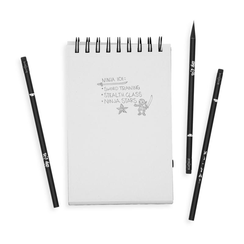 Ninja Pencils – Set of 12