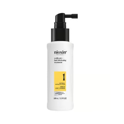 Nioxin Scalp Treatment System-1 For Fine Slightly Thinning Natural Hair -100ml