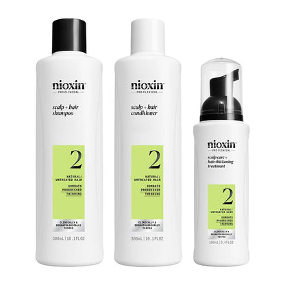 Nioxin System 2 Kit  Xxl Pack 300ml+300ml+ 100ml