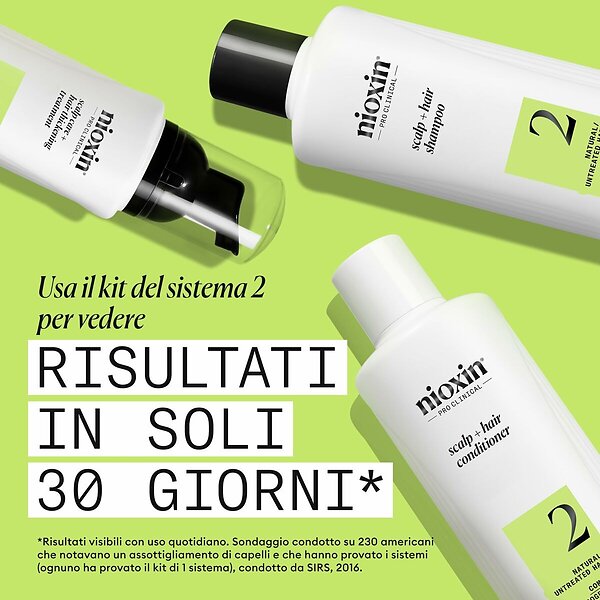 Nioxin System 2 Kit  Xxl Pack 300ml+300ml+ 100ml