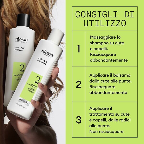 Nioxin System 2 Kit  Xxl Pack 300ml+300ml+ 100ml