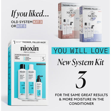 Nioxin System 3 Kit  Xxl Pack 300ml+300ml+ 100ml (Copy)