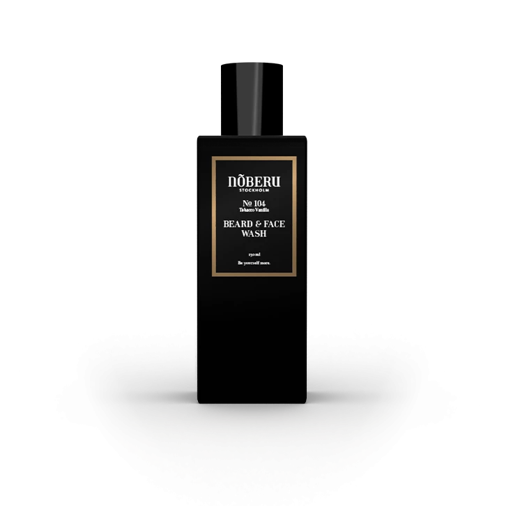 Nõberu of Sweden Beard & Face Wash Tobacco-Vanilla 130 ml