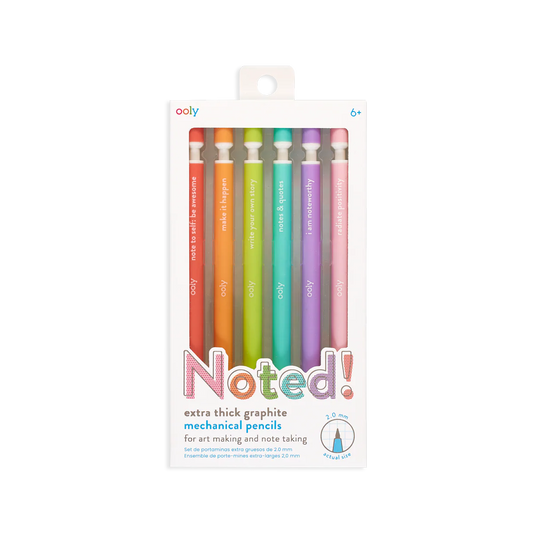 Grafit mekaniska pennor – set med 6