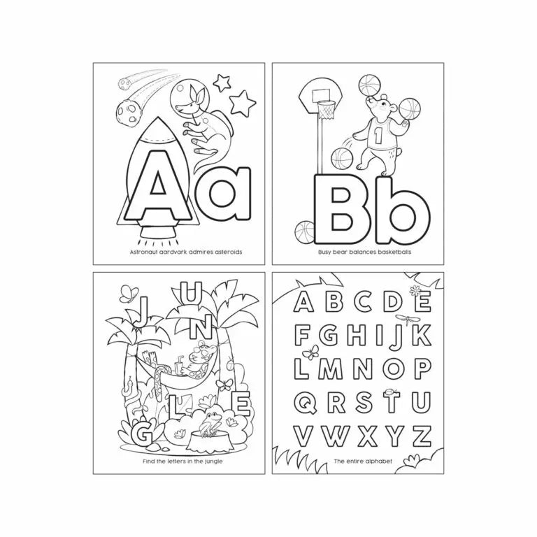OOLY Målarbok ABC Amazing Animals Toddler