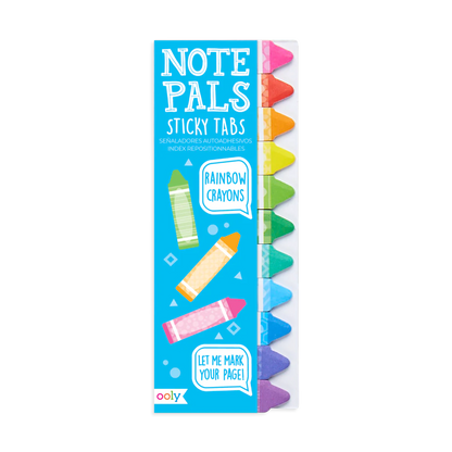 OOLY Indexflikar Note Pals - Rainbow Crayons