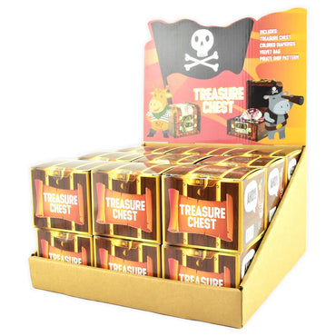 PIRATE TREASURE CHEST DIAMONDS 37pcs 7cm 67930
