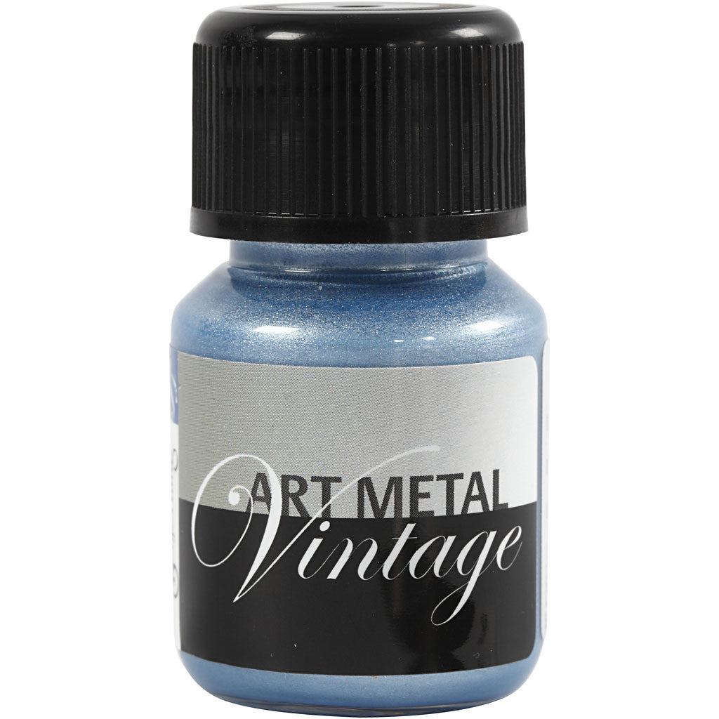 Schjerning Art Metal Vintage Högkvalitativ Vattenbaserad Metallic Färg