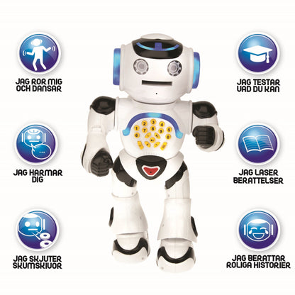 Powerman Robot, Swedish, Blue