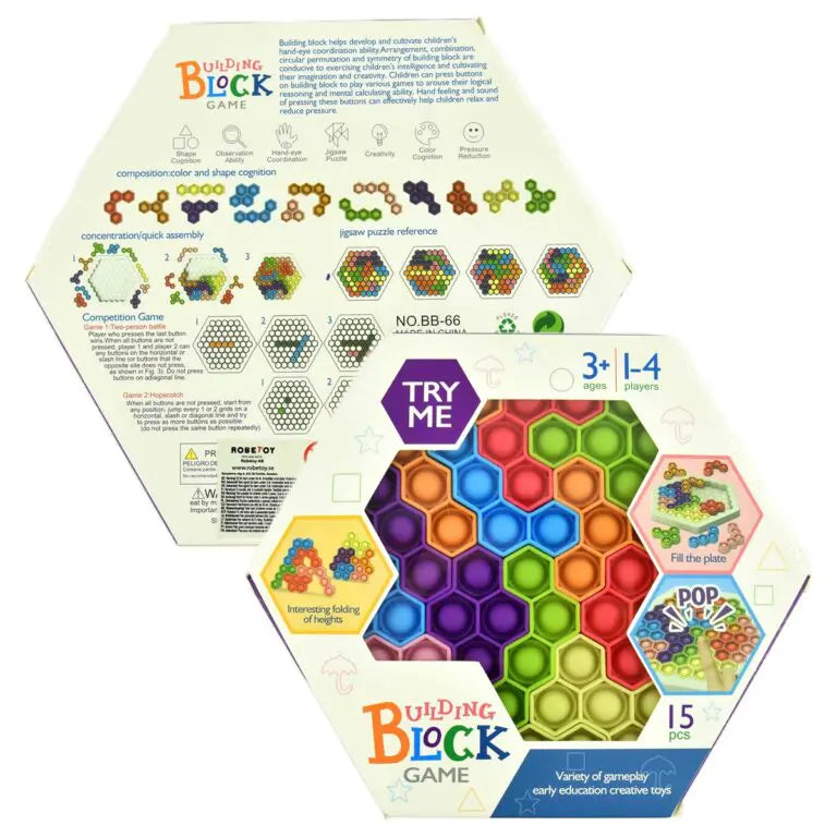 pusselspel hexagon