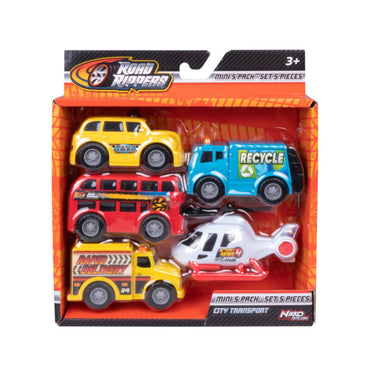 ROAD RIPPERS City Transport Mini 5 pack
