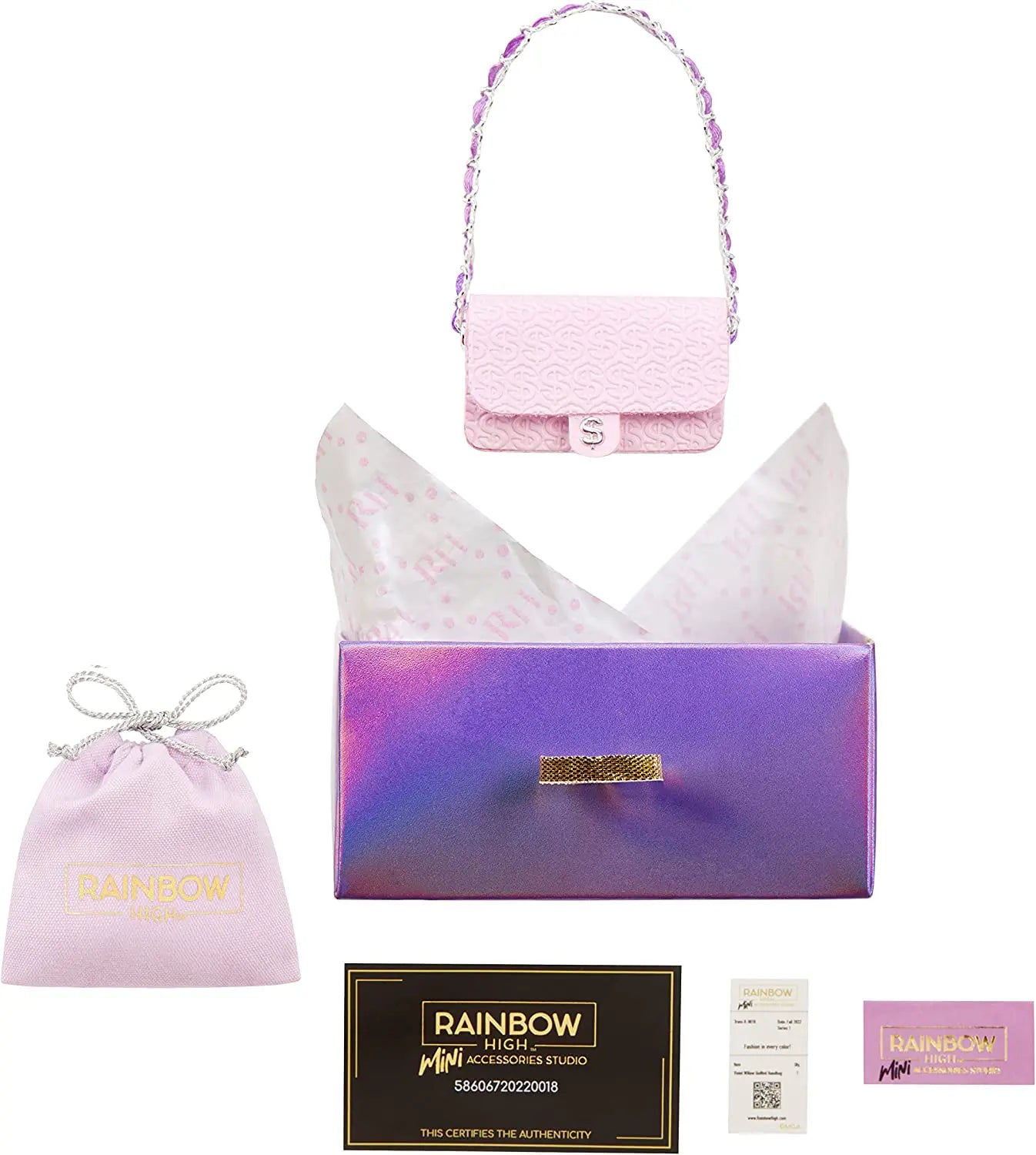 Rainbow High Fashion Handväska Mini Accessories Studio Handbags