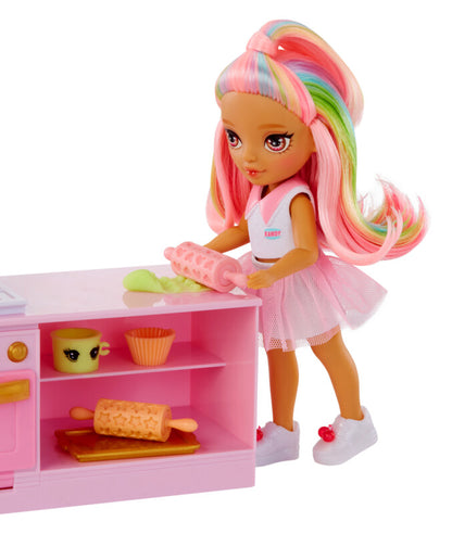 Rainbow High Little Dessert Shop med Kandy Leksakset