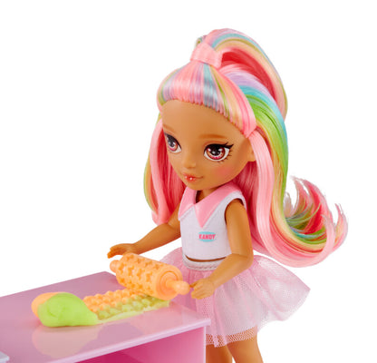 Rainbow High Little Dessert Shop med Kandy Leksakset