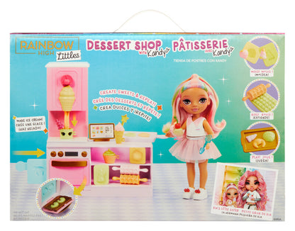 Rainbow High Little Dessert Shop med Kandy Leksakset