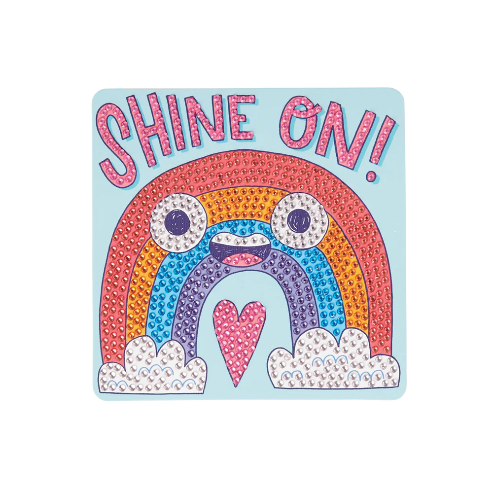 OOLY Razzle Dazzle D.I.Y. Mini Gem Art Kit: Rad Rainbow