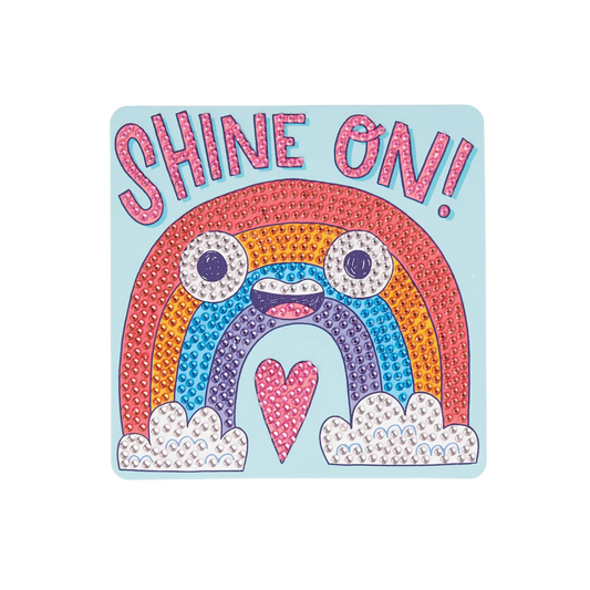 OOLY Razzle Dazzle D.I.Y. Mini Gem Art Kit: Rad Rainbow