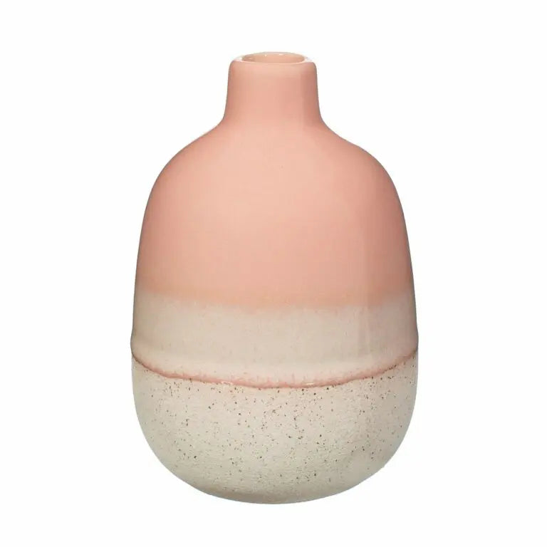 Sass & Belle Vas Stengods Rosa Mojave Ombré-effekt