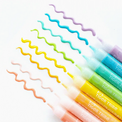 Tiger Tribe Scented Puffy Popcorn Pens