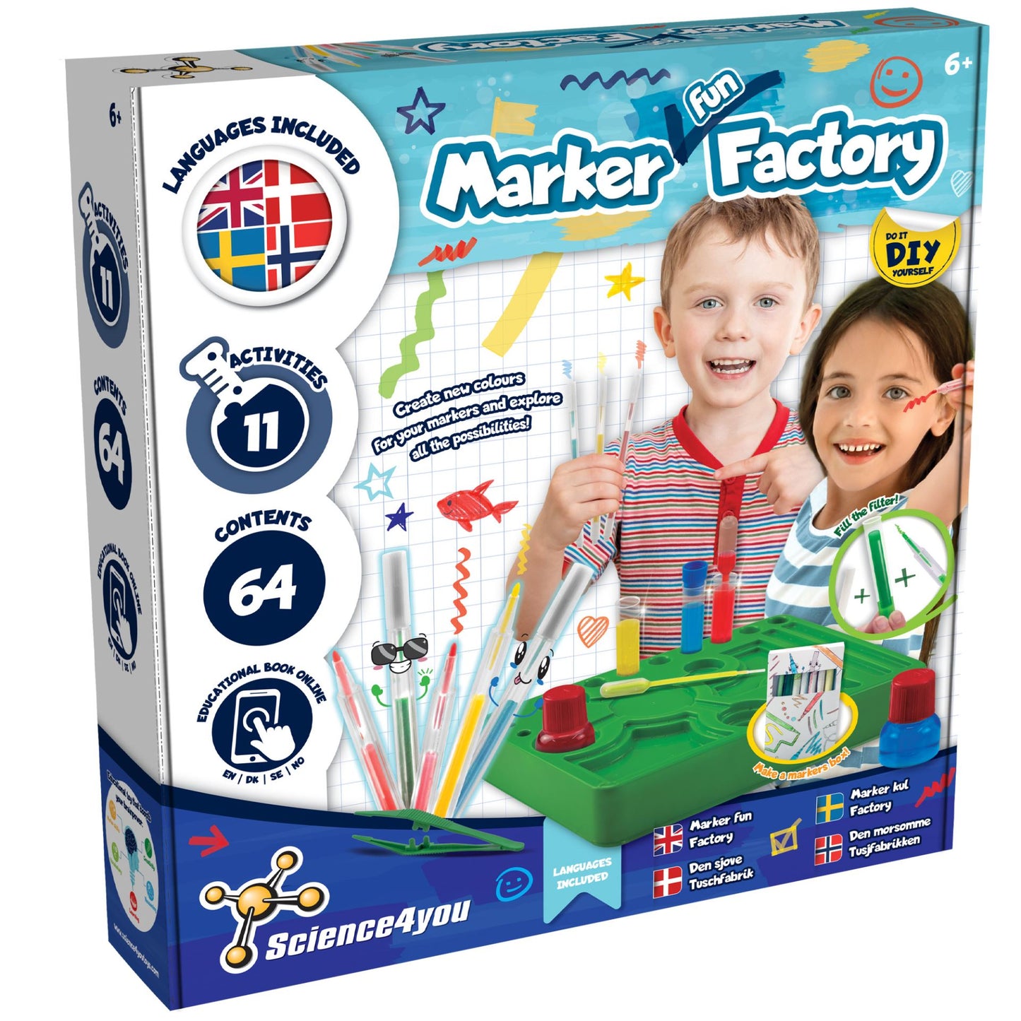 Science4you, Marker Factory, Non-scented