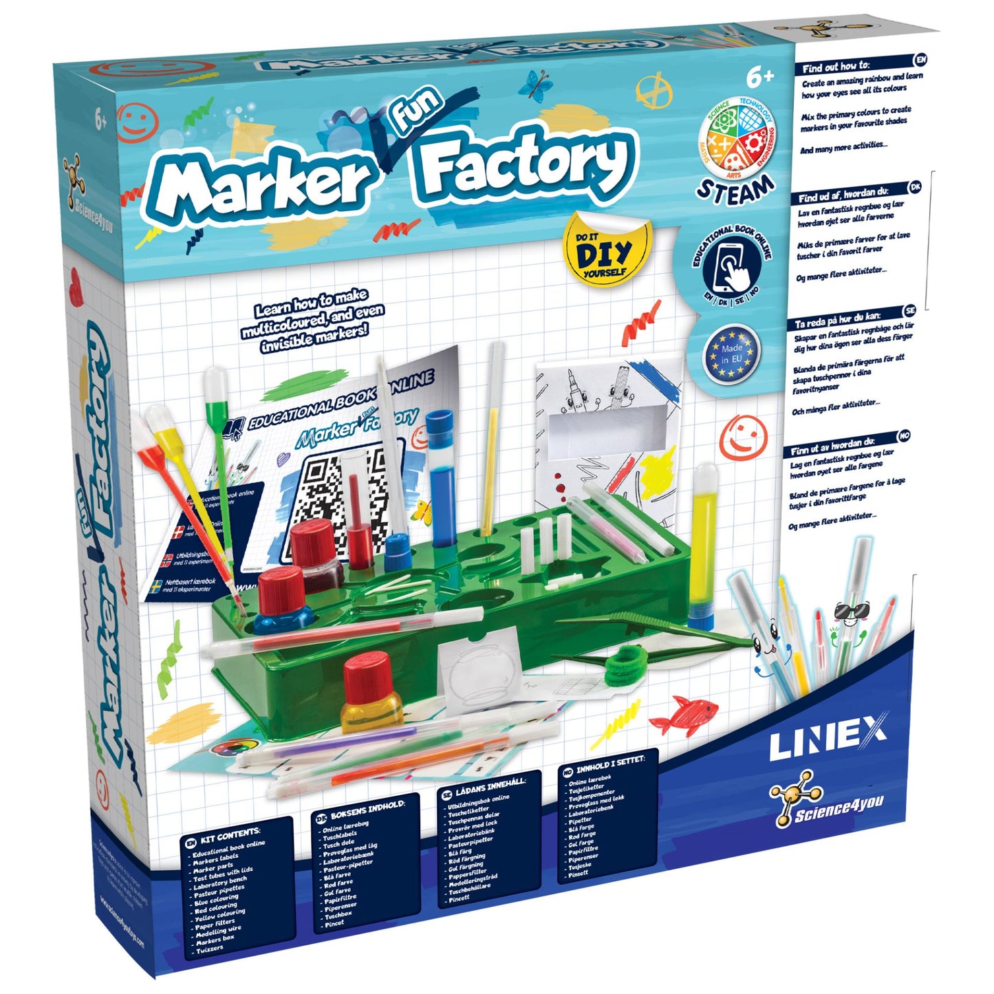 Science4you, Marker Factory, Non-scented