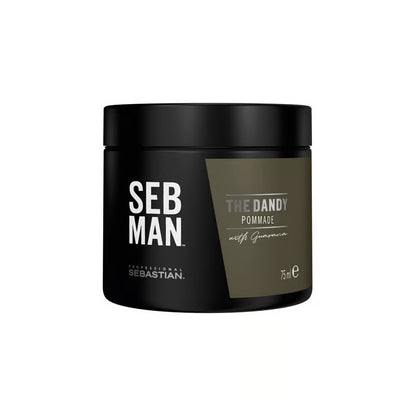 SEB MAN THE DANDY Pomade with Light Hold and Shine Finish 75ml