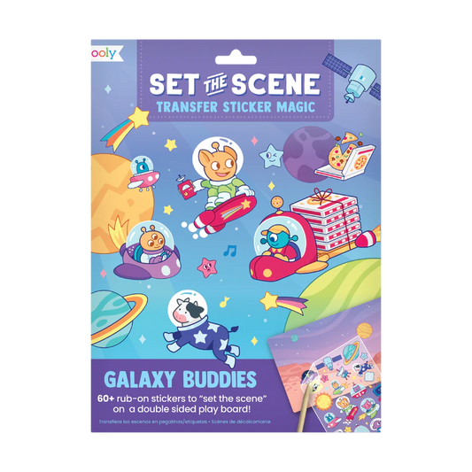Set the Scene Transfer Stickers Galaxy Buddies
