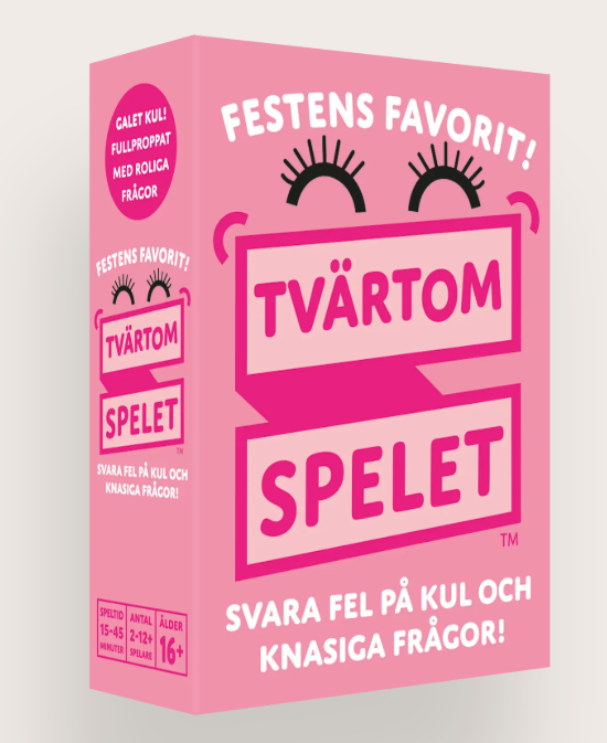 Tvärtomspelet - Festens favorit!