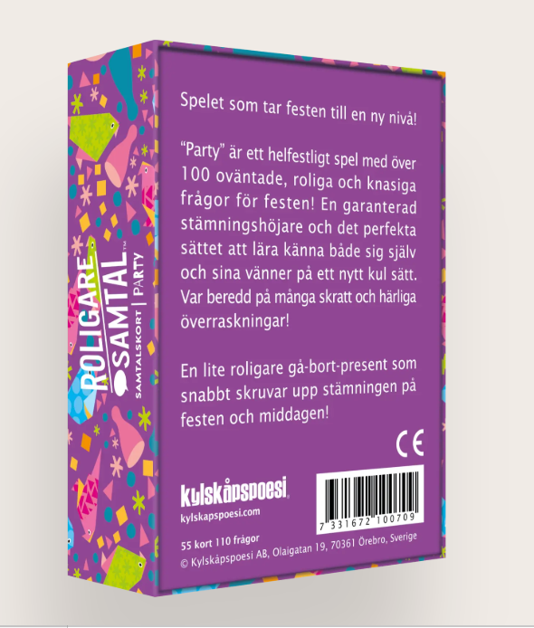 Sällskapsspel Roligare Samtal - Party
