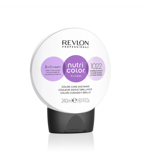Nutri Color Filters Toning 1022 Intense Platinum 240 ml-Revlon Professional