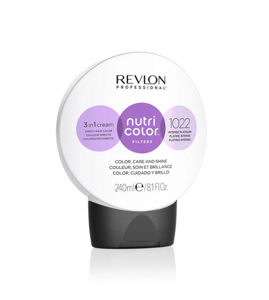 Nutri Color Filters Toning 1022 Intense Platinum 240 ml-Revlon Professional