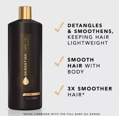 Sebastian Professional Dark Oil Lightweight Conditioner 1000ml