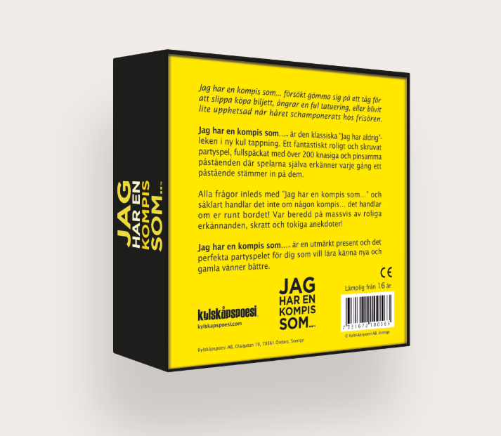 Jag har en kompis som...