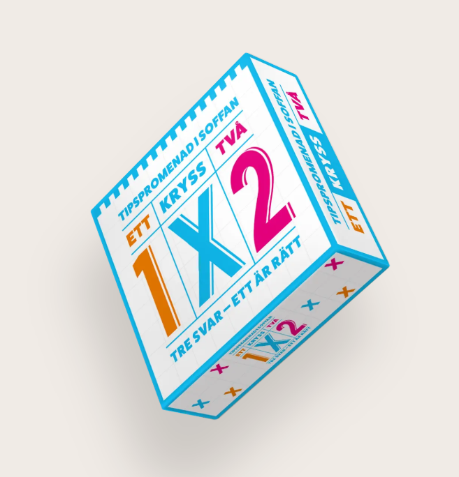 Sällskapsspel 1X2 - Tipspromenad i soffan