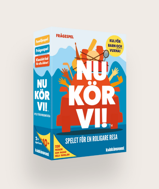 Sällskapsspel- Nu kör vi!
