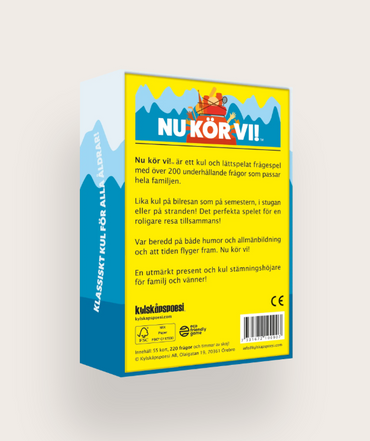 Sällskapsspel- Nu kör vi!