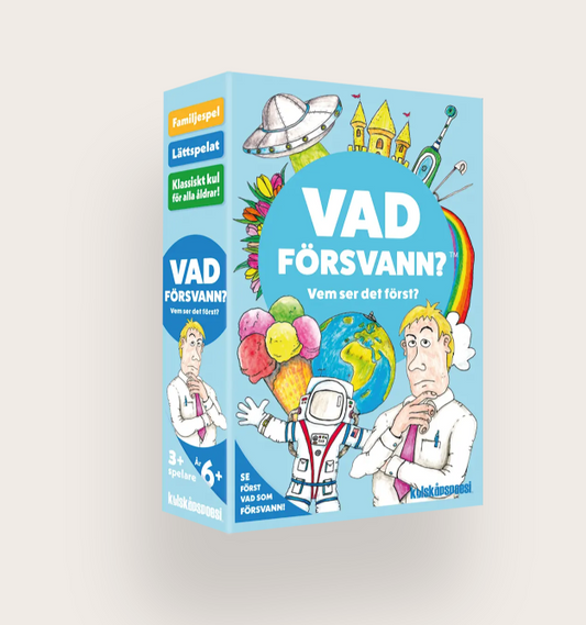 Sällskapsspel- Vad försvann?