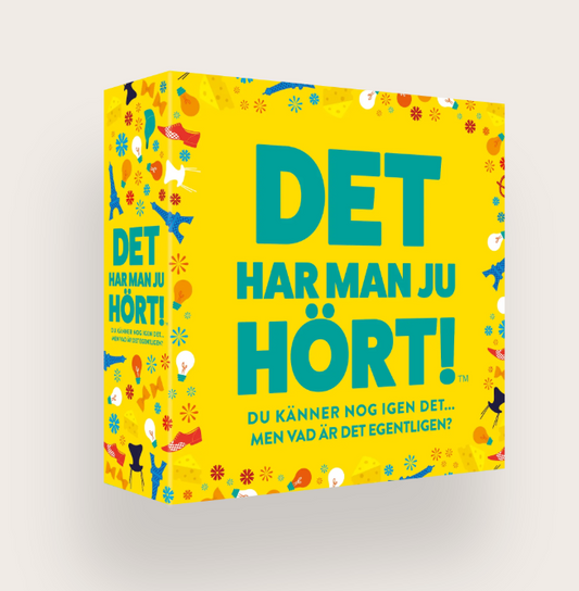 Sällskapsspel- Det har man ju hört!