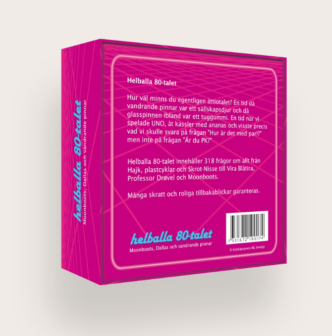 Sällskapsspel- Helballa 80-talet!