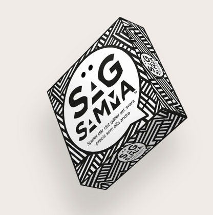 Sällskapsspel- Säg samma!