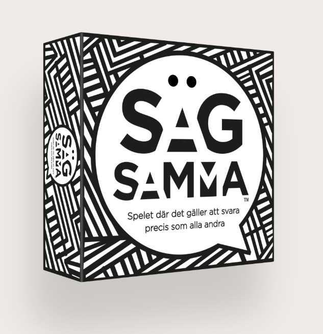 Sällskapsspel- Säg samma!