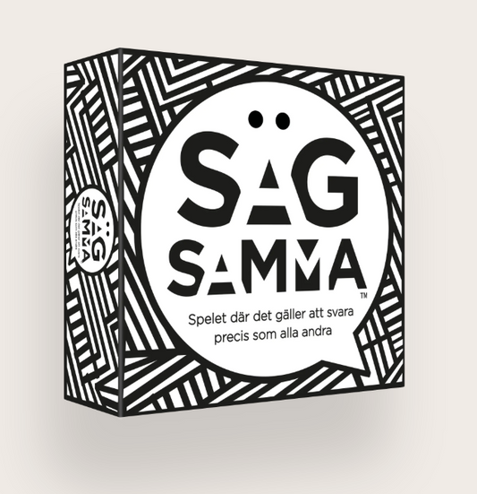Sällskapsspel- Säg samma!