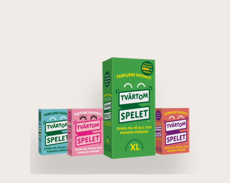 Sällskapsspel Tvärtomspelet XL