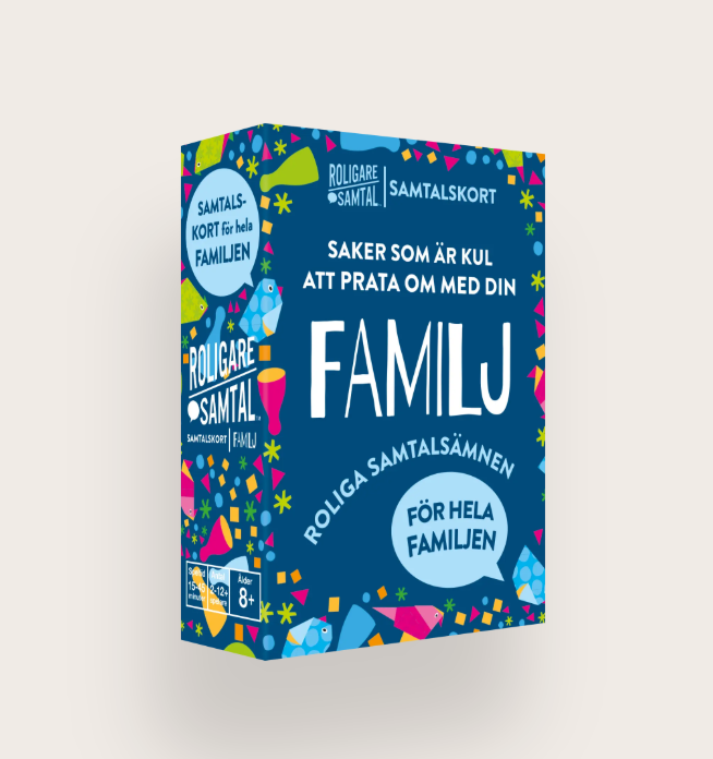 Sällskapsspel Roligare Samtal - Familj