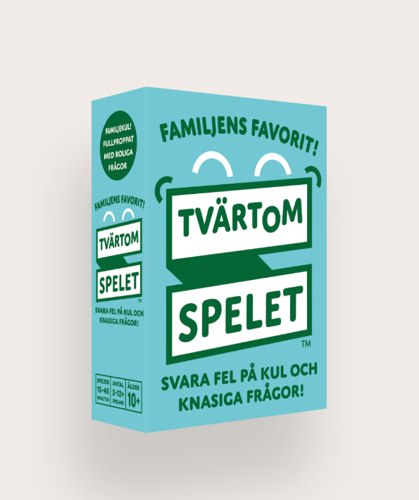 Sällskapsspel Tvärtomspelet - Familjens favorit!