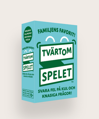 Sällskapsspel Tvärtomspelet - Familjens favorit!