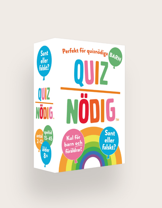 Sällskapsspel QuizNödig - Sant eller Falskt?