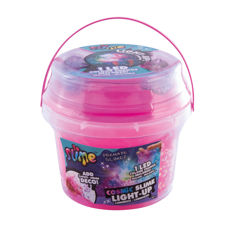So Slime Lysande Kosmisk Slime i Hink 1-pack